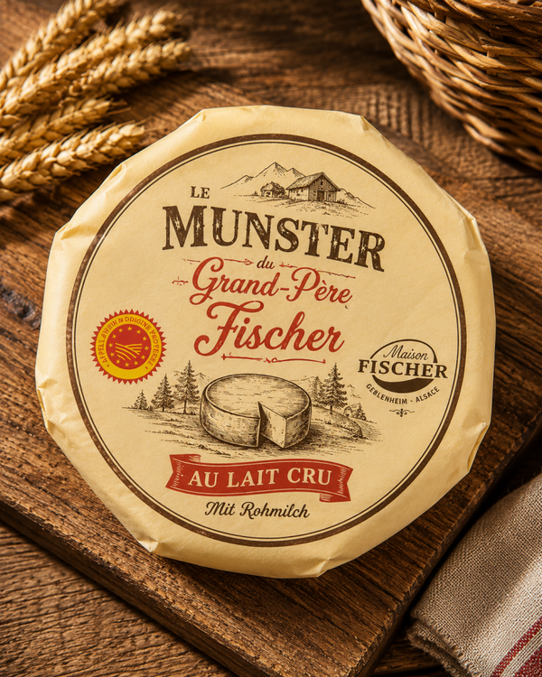 Munster lait cru 200g