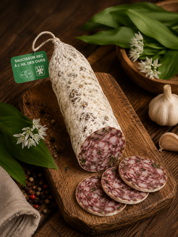 Saucisson ail des ours