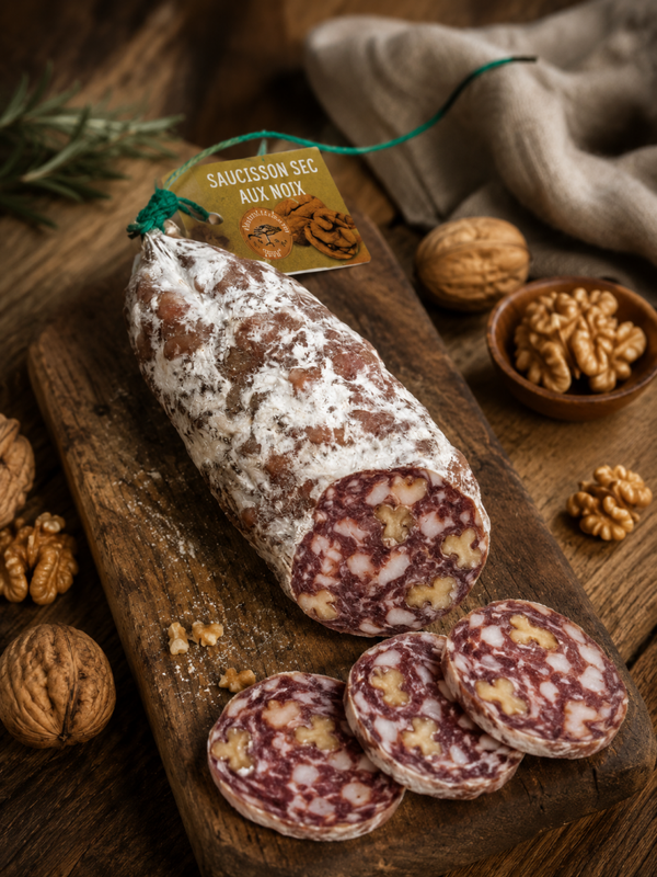 Saucisson aux noix