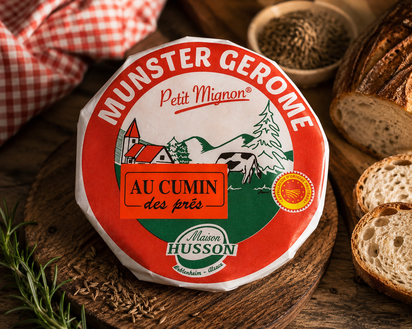 Munster au cumin