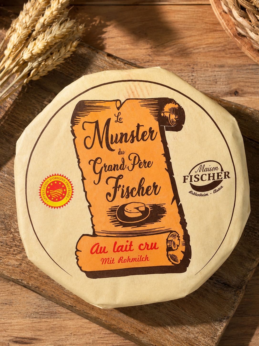 Munster lait cru 500g