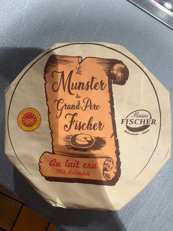 Munster lait cru 500g
