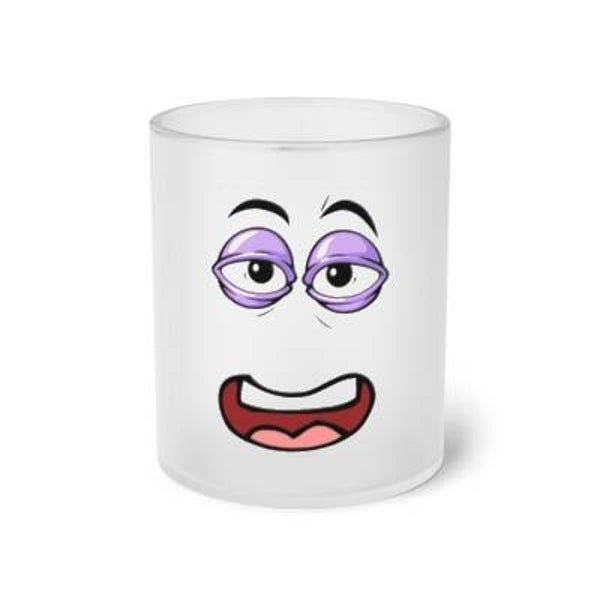 Tasse aus Milchglas