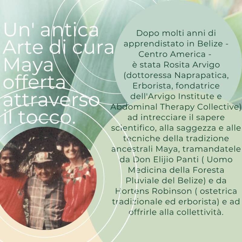 Rosita Arvigo insieme a Don Elijio Panti e Miss Hortense, maestri della tradizione Maya e dell'Abdominal Therapy.