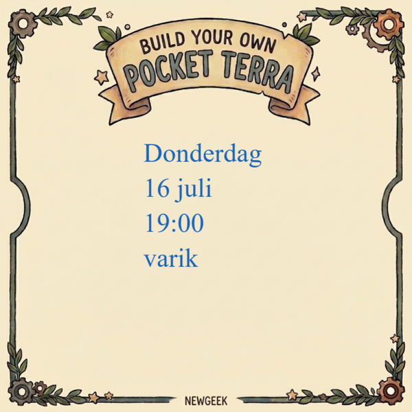 Workshop: Donderdag 16 juli 19:00 (varik)