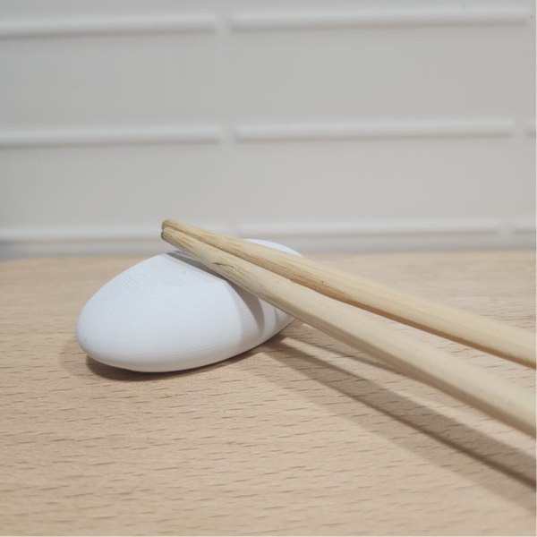 Eetstokjes houder steen