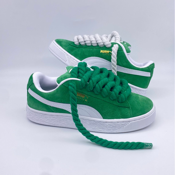 Puma Suede XL Green x Rope