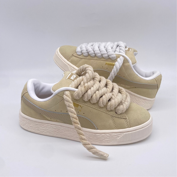 Puma Suede XL Beige x Rope