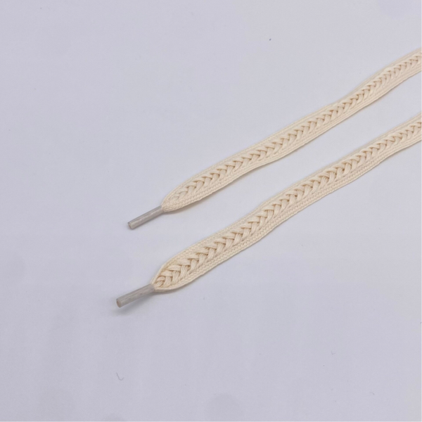 Braided Laces Beige