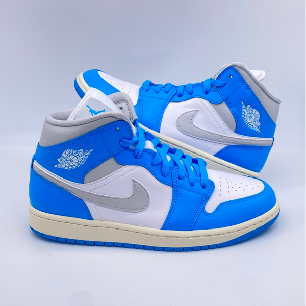 Jordan 1 Mid Blue Grey