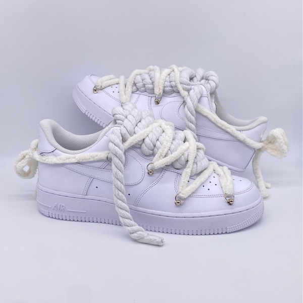 Air Force 1 x Double Lace Cream
