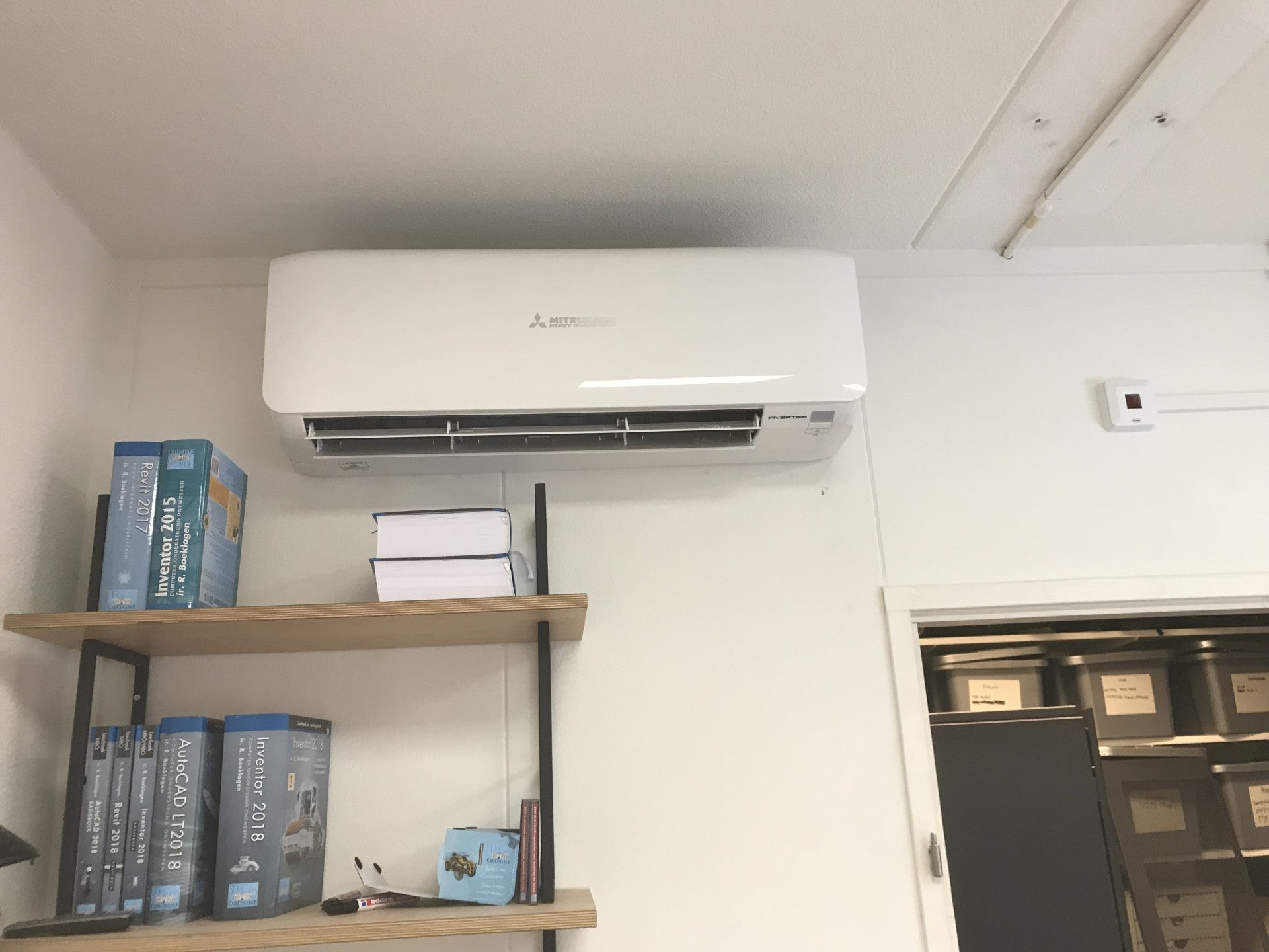 Wandairco in kantoor