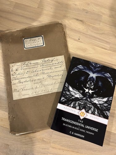 C G Harrison The Transcendental Universe Antique Manuscript (part) Occult