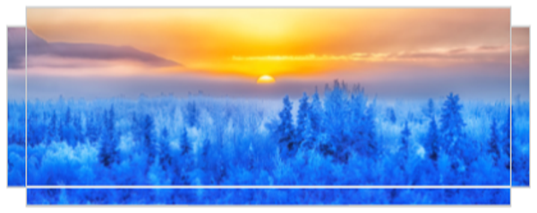 The Glory of a Great Alaskan Winter Sunset