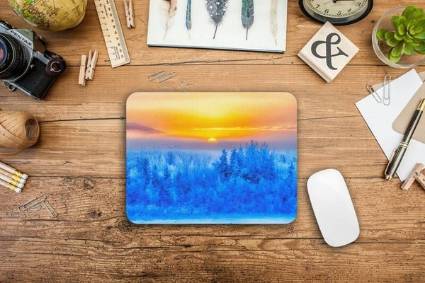 The Glory of a Great Alaskan Winter Sunset