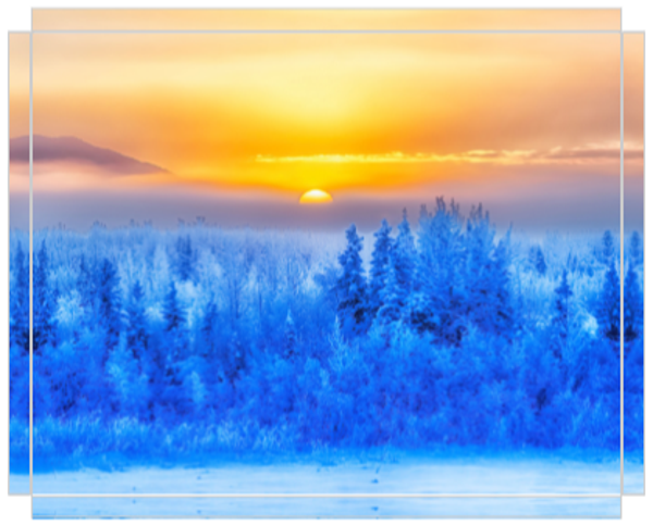 The Glory of a Great Alaskan Winter Sunset
