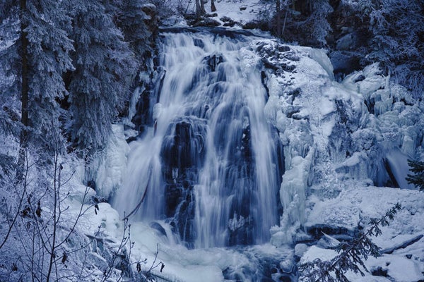 Waterfalls in Winter