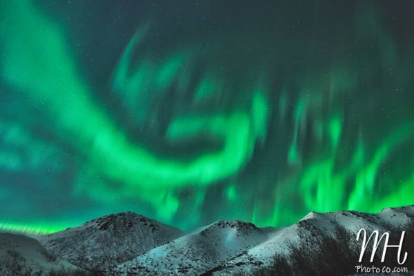 The Alaska Version of "A Starry Night"