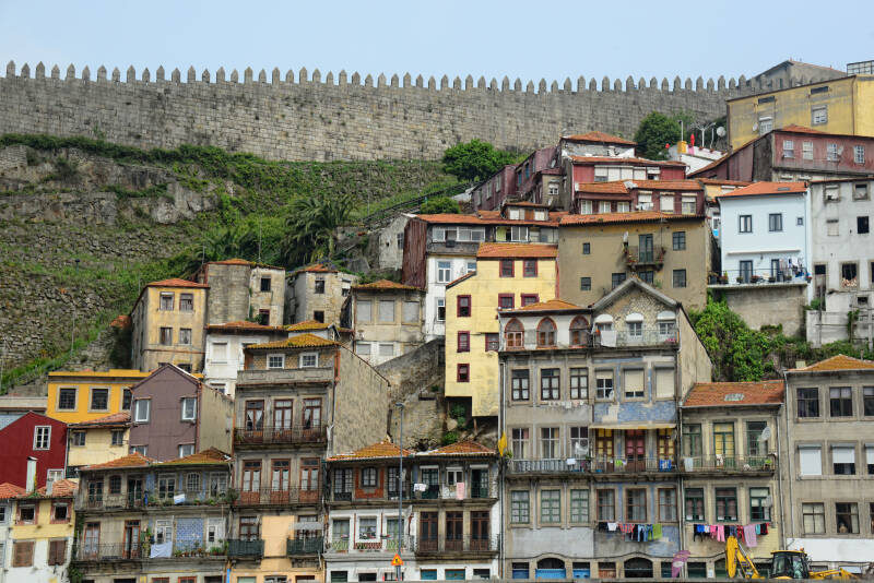 stacked buildings portimao portugal