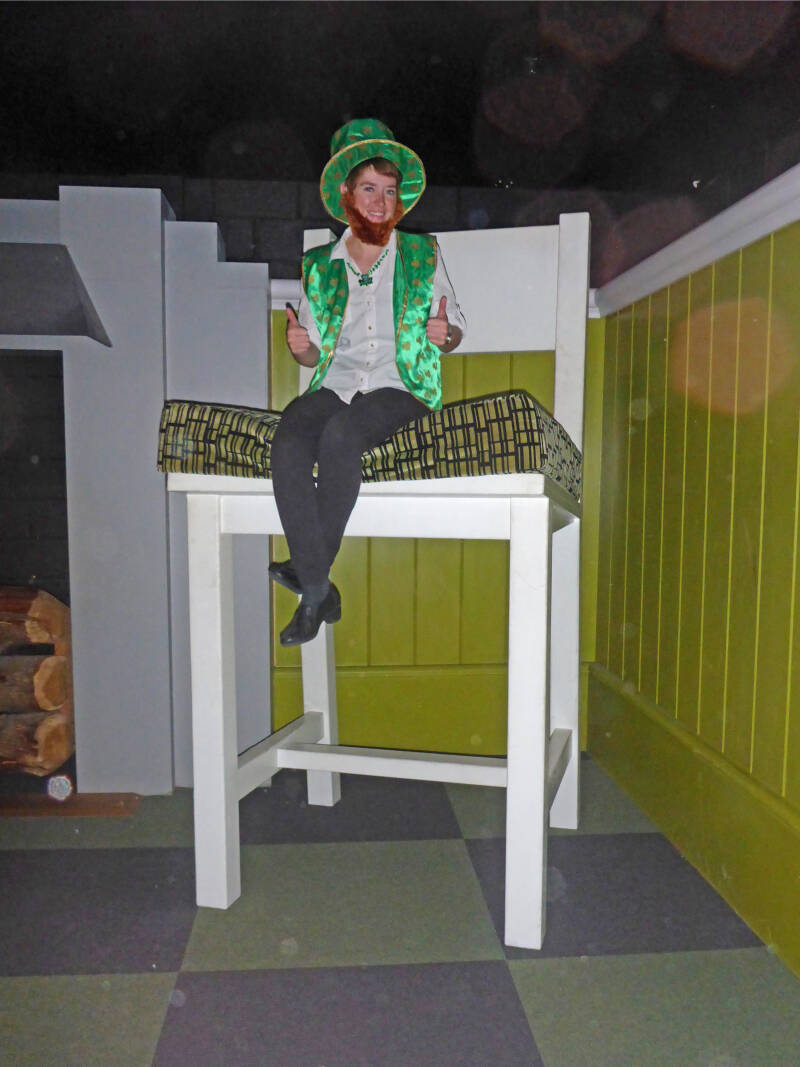 leprechaun in dublin museum