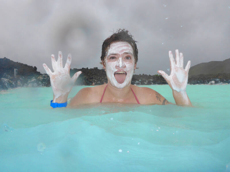 blue lagoon mask bar iceland