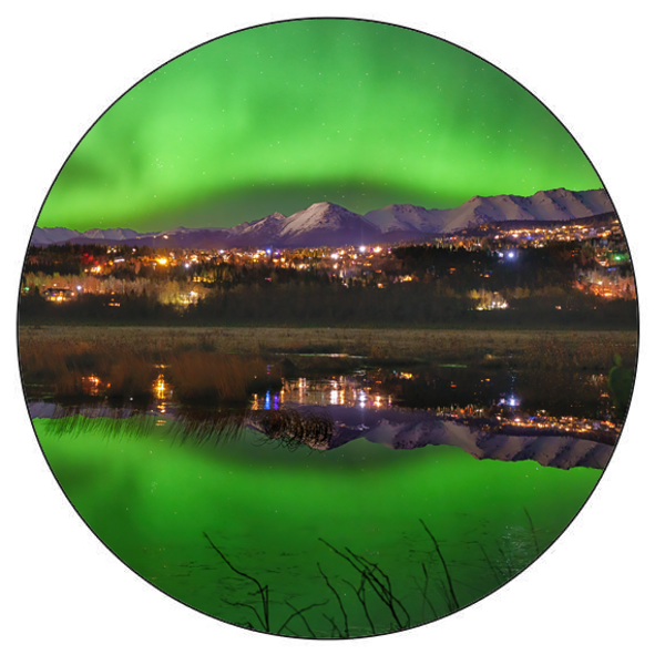 Reflections at Potter Marsh