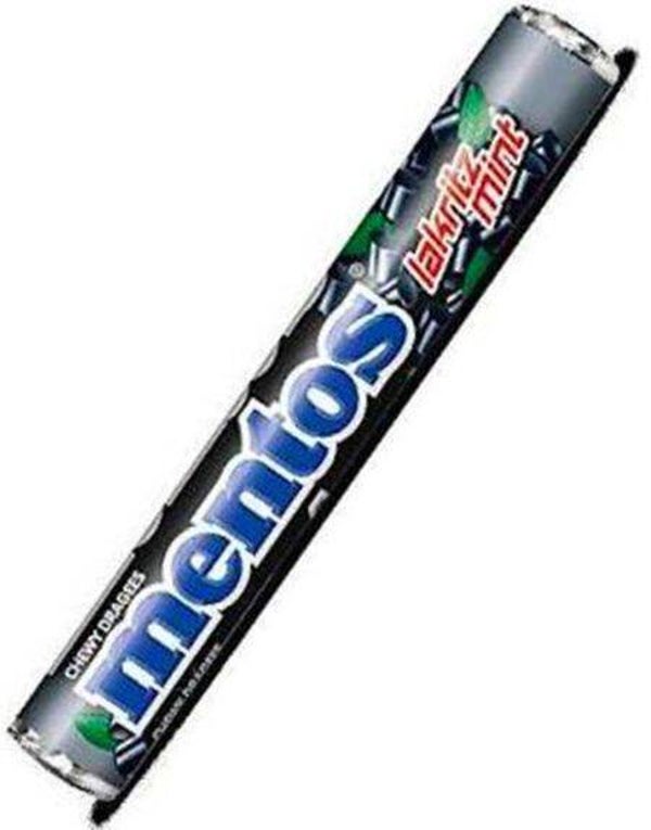 Mentos liquorice mint