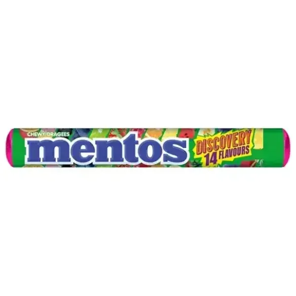 Mentos discovery 14 flavours