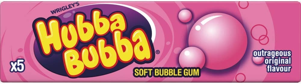 Hubba bubba bubble gum strawberry