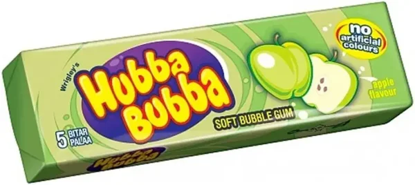 Hubba bubba bubble gum apple
