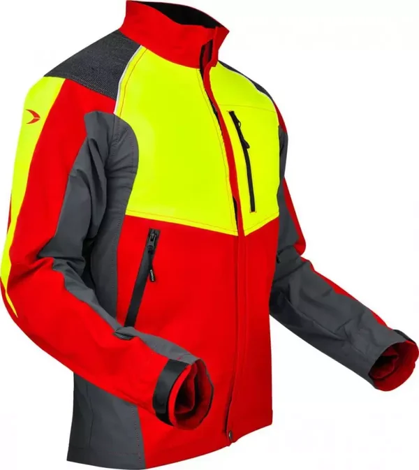 Pfanner Ventilation Jacke gelb/rot