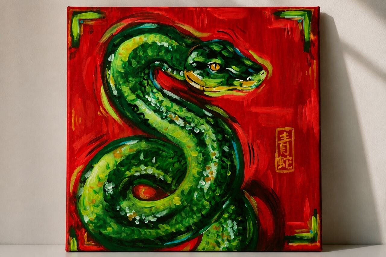 Verführung in Grün 31x31