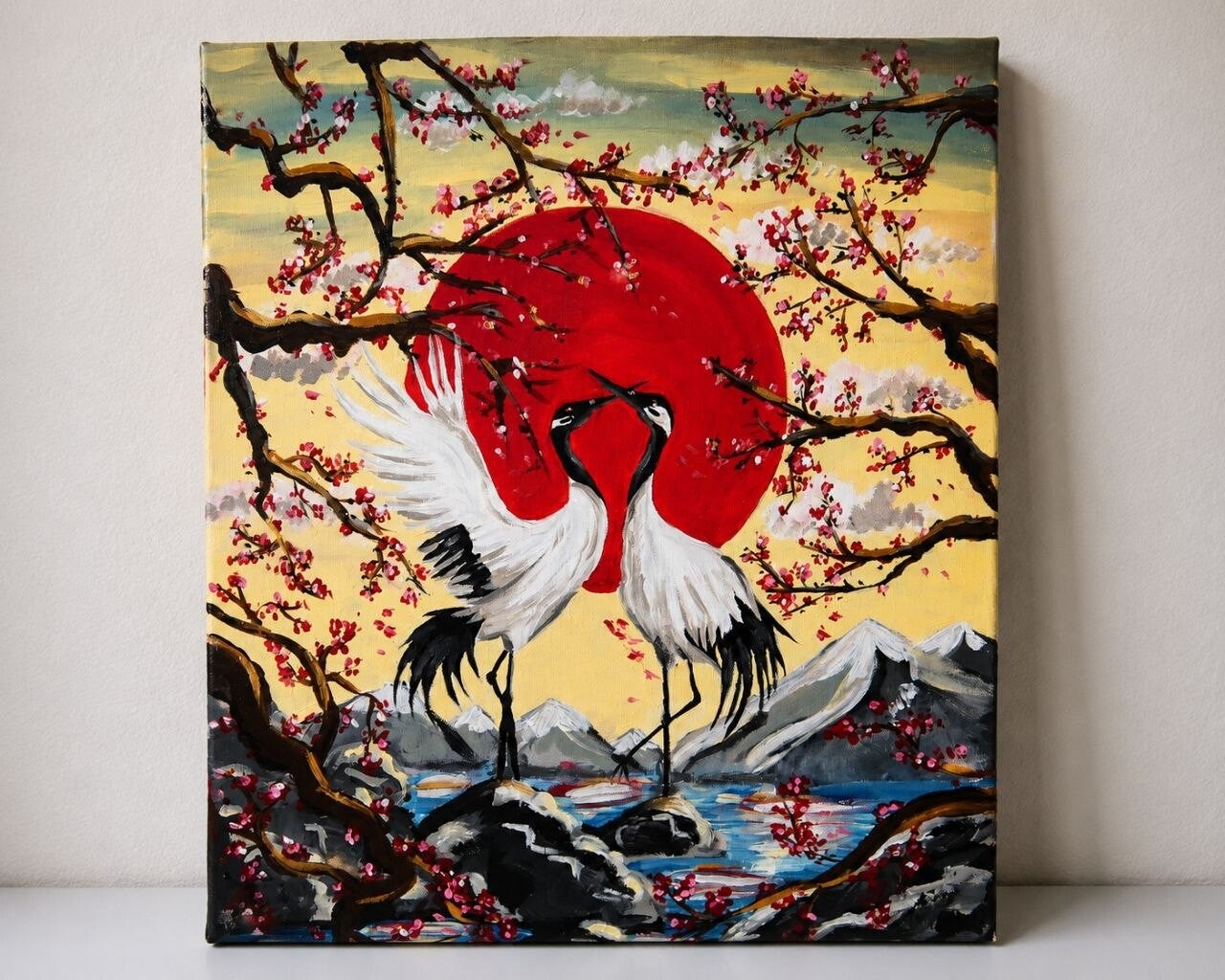 Im Zeichen des roten Mondes 50x40