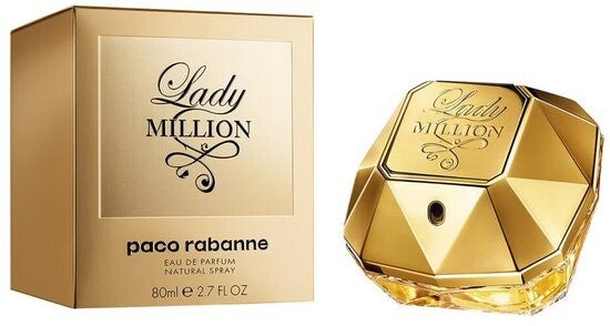 Paco Rabanne Lady Million 80 ml - Eau de Parfum - Damesparfum