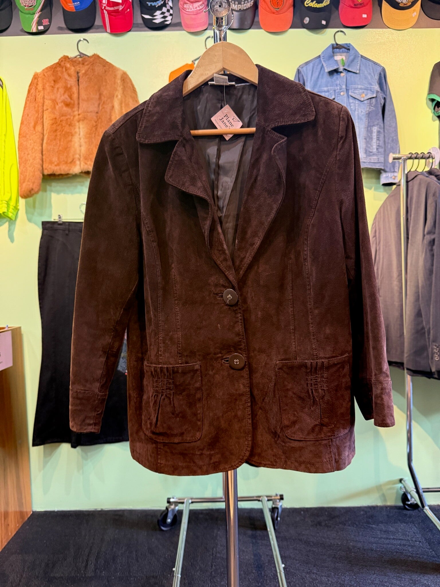 Capture Chocolate Leather Women's Jacket