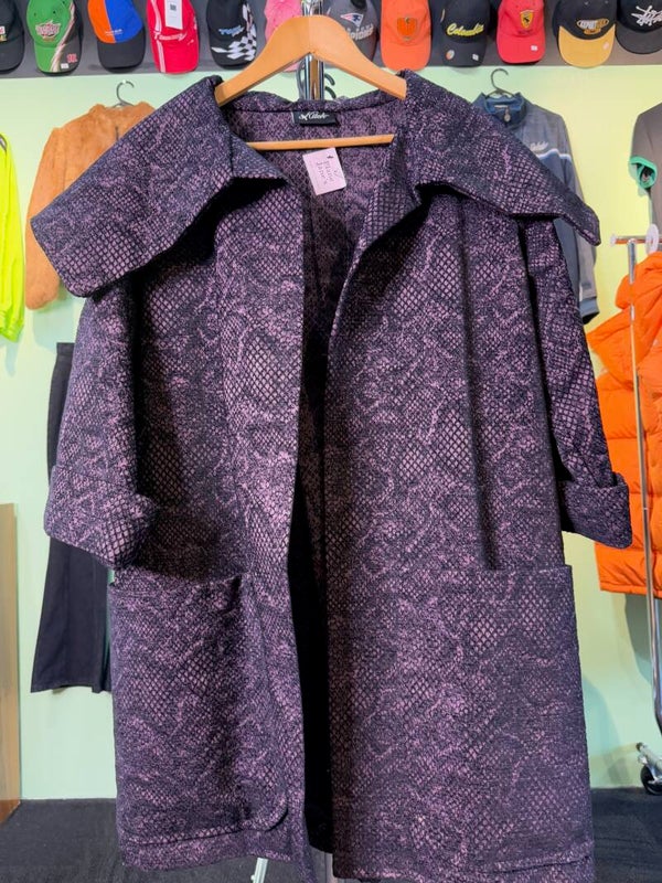 Kitch Made in NZ Purple Heavy Coat