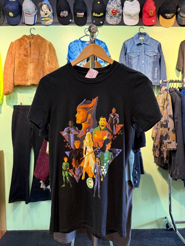 Marvel Mens Black Graphic Tee