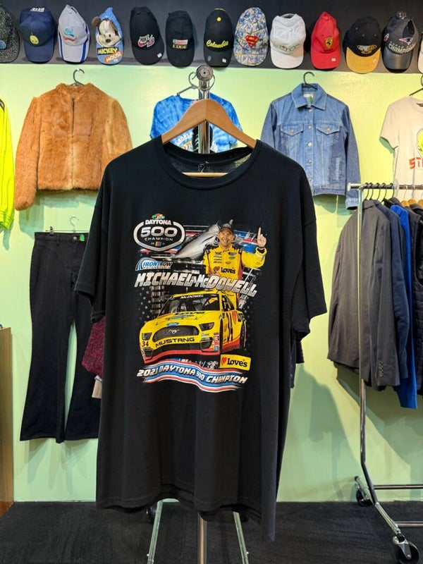 Michael Mcdowell Daytona 500 Champion Tshirt