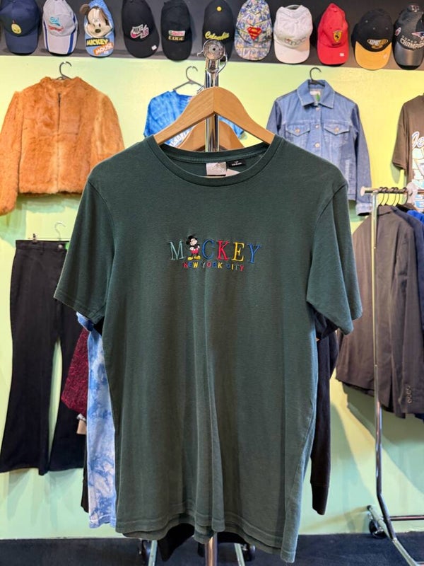 Mickey New York City Embroidery Tee