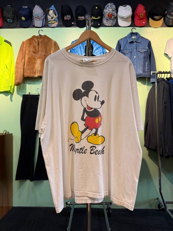 Vintage 90s Mickey Mouse Myrtle Beach Tshirt