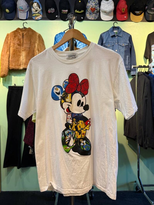 Minnie Mouse Graphic Tee with Disney Characters design