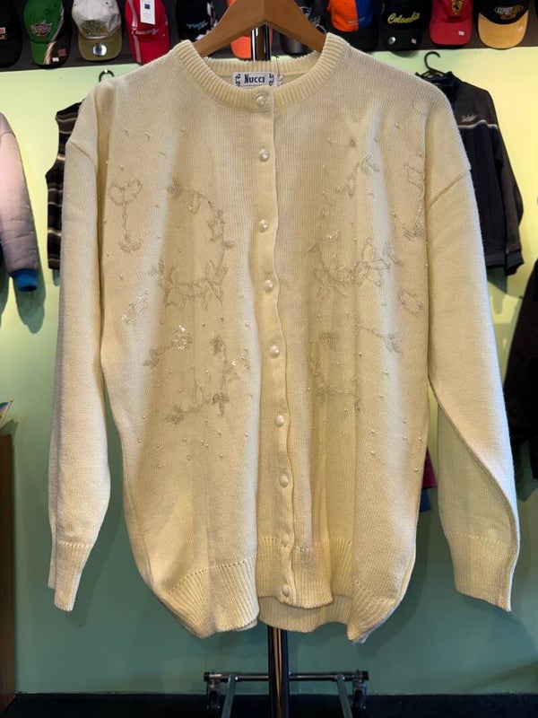 Nucci Womens Cardigan With Embroidery