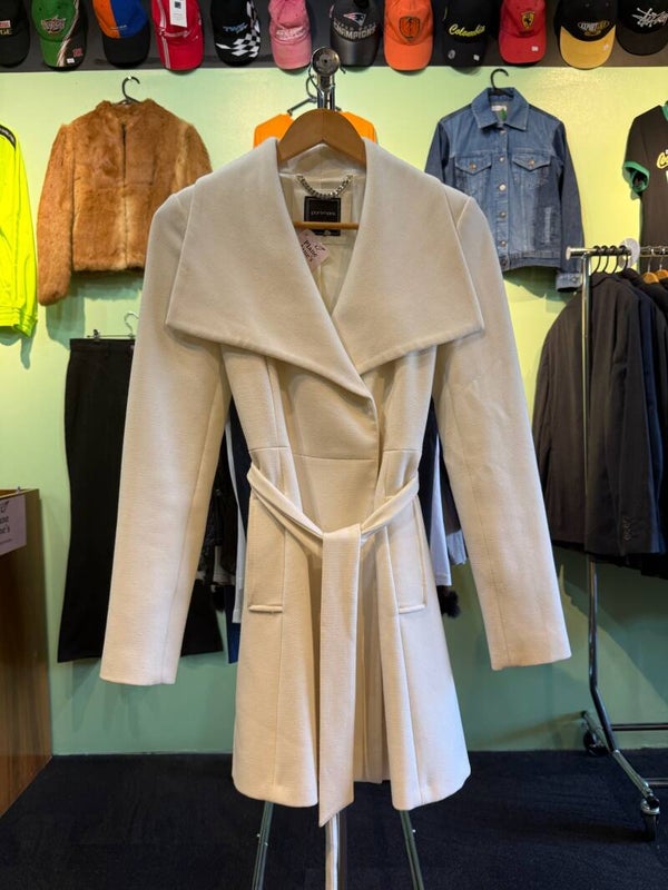 Portmans Long White Women's Coat