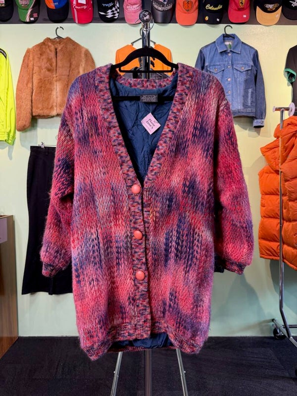 Vintage Sue Bateup Pink Cardigan – Made in NZ