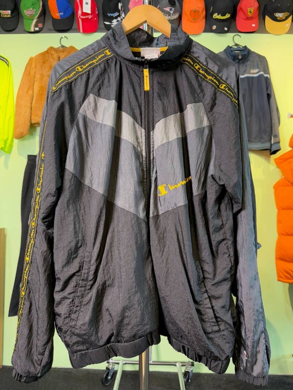 Vintage Champions Mens Windbreaker Jacket