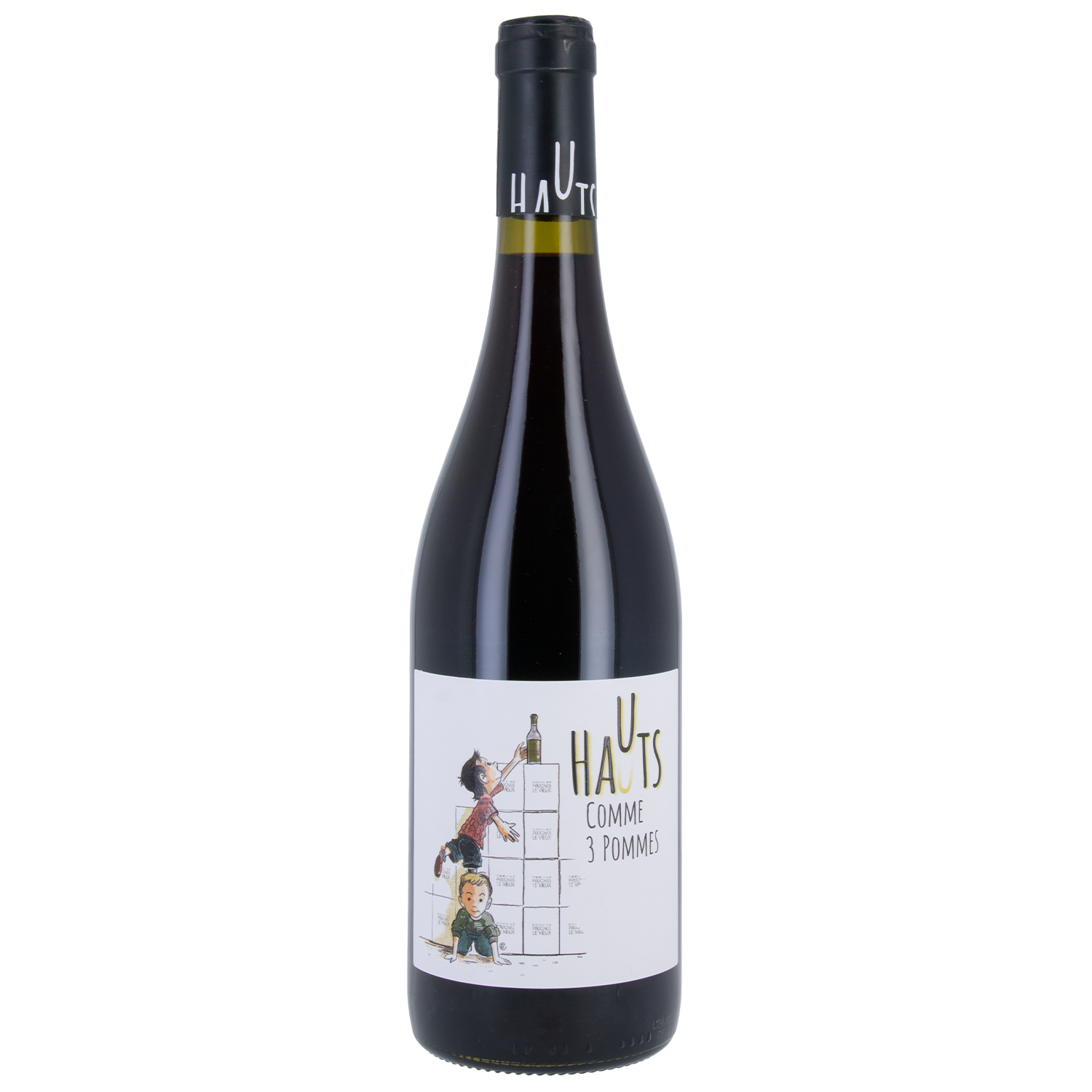 Haut comme 3 pommes (rouge)