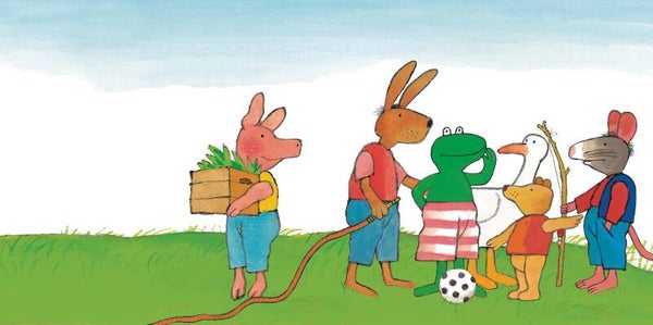 Kikker en zijn vriendjes bewegend voorlezen activiteit