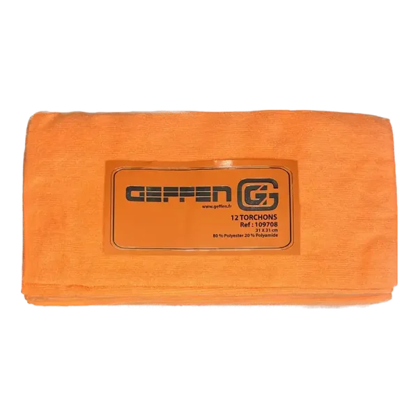 TORCHON MICROFIBRE ORANGE