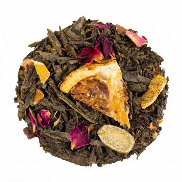 Sencha de Noël (cannelle orange)