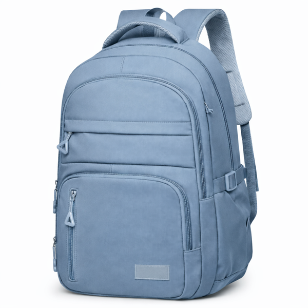 Multifunctionele Schooltas met Tabletvak Blauwgrijs
